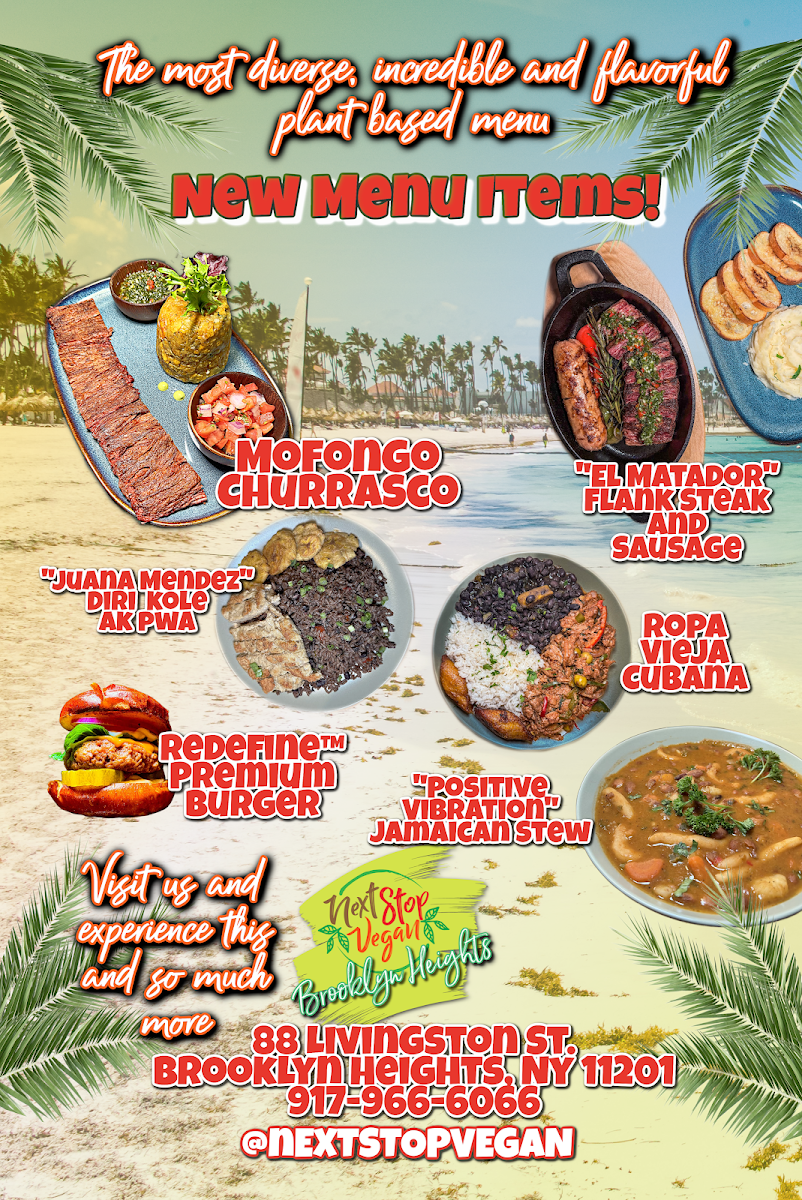 Next Stop Vegan Menu - Image 2