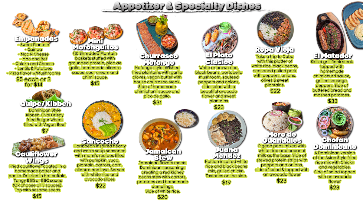 Next Stop Vegan Menu - Image 3