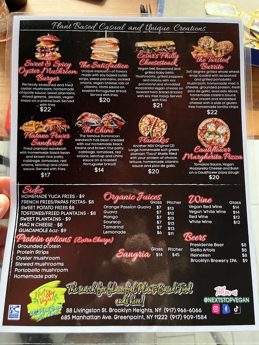 Next Stop Vegan Menu - Image 6